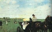 Edgar Degas At the Races in the Country Spain oil painting artist